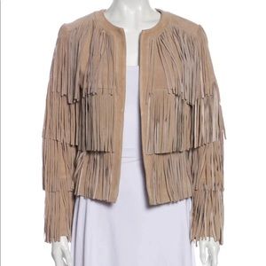 Intermix Exclusive Fringe Jacket